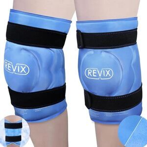 REVIX 20" XXXL Ice Pack for Knee Pain Relief, Blue